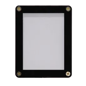 1-Card Black Frame Screwdown Holder