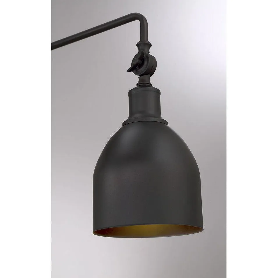 1-Light Adjustable Wall Sconce