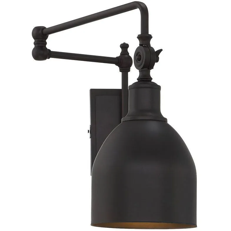 1-Light Adjustable Wall Sconce