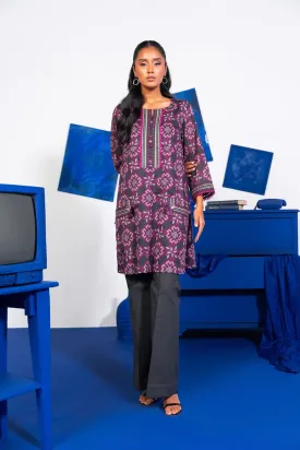 1 Pc Printed Lawn Shirt
