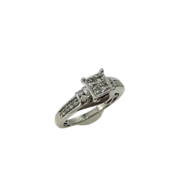 1/3 CTW Diamond Quad Ring