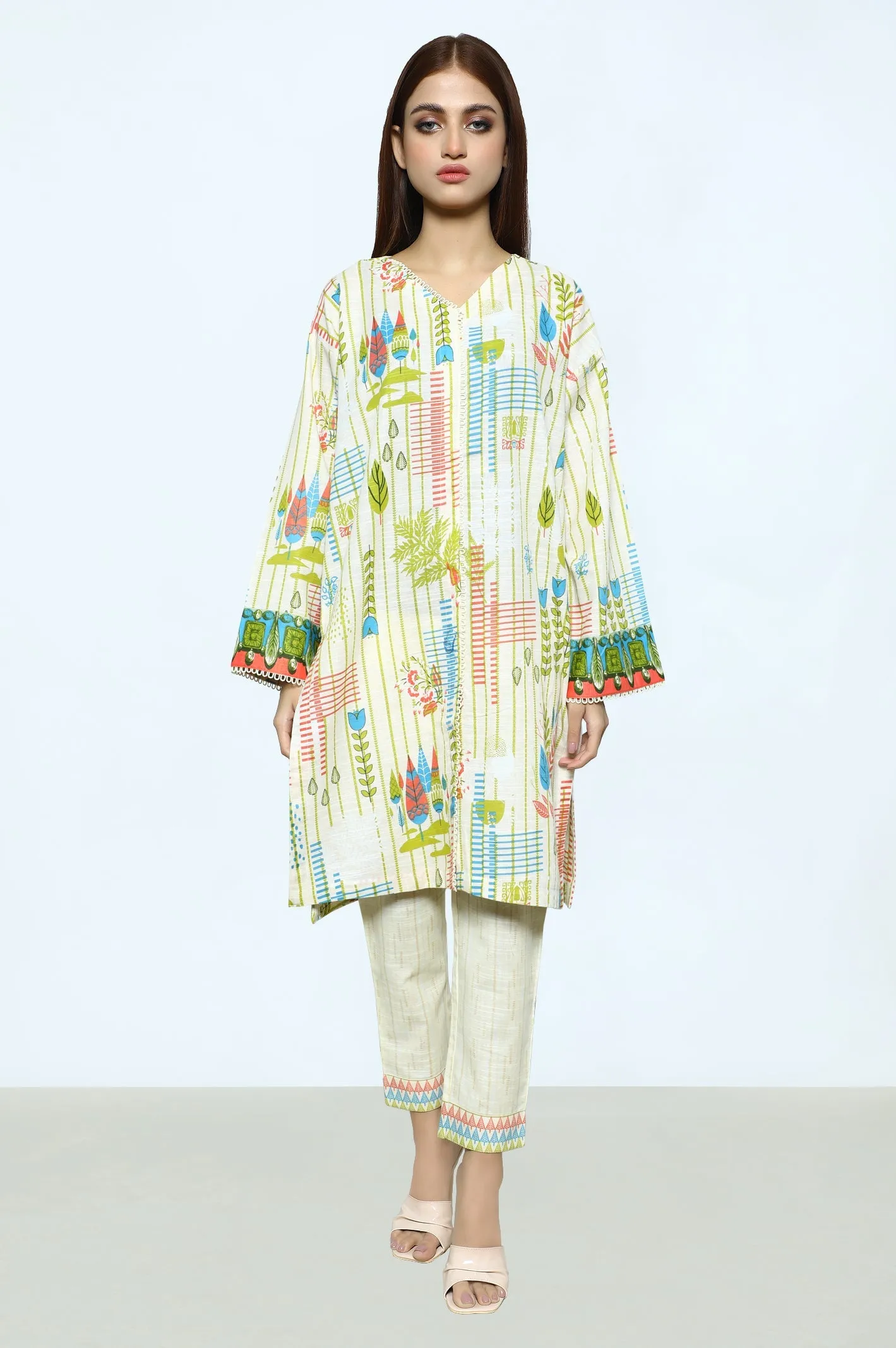 2PC Light Green