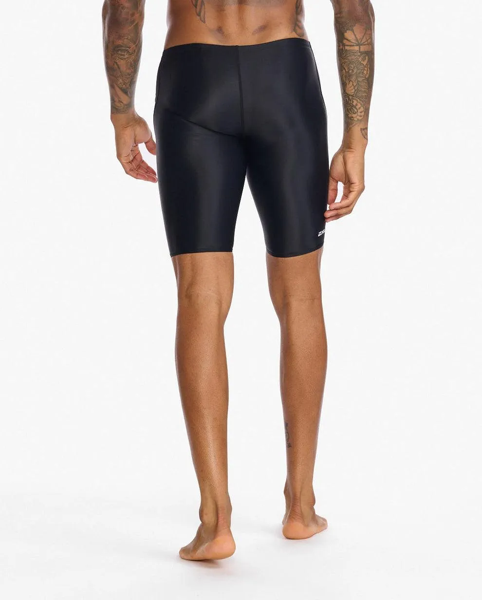 2XU Propel Jammer Men's Cycling Tri-Shorts (Black/White)