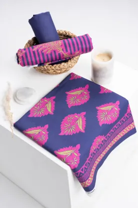 3 Pc Printed Lawn Suit With Lawn Dupatta