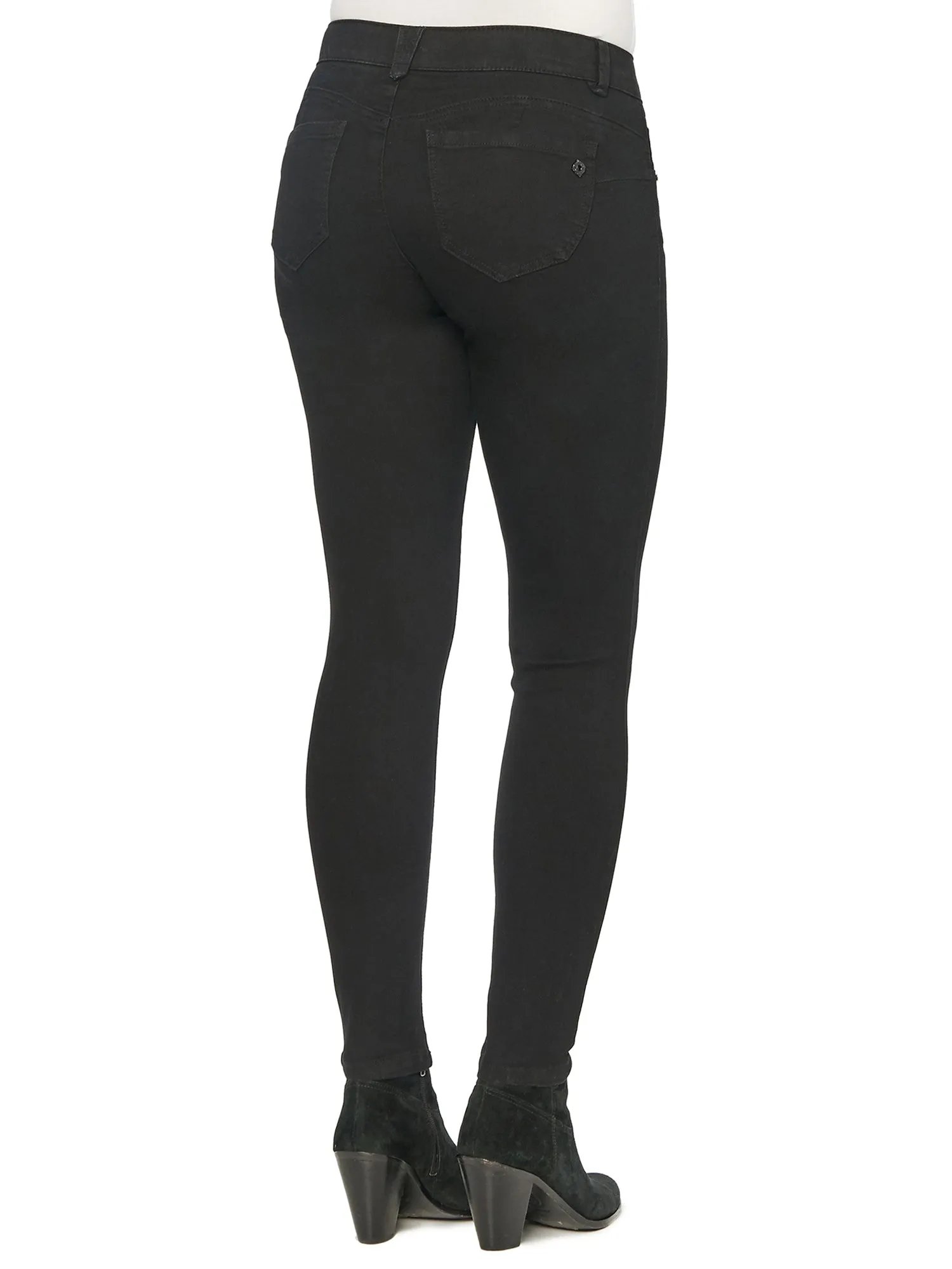 32" "Ab"solution® Booty Lift Long Jeans Black Jegging