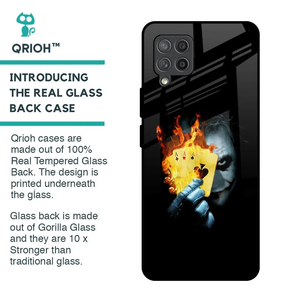 AAA Joker Glass Case for Samsung Galaxy M42