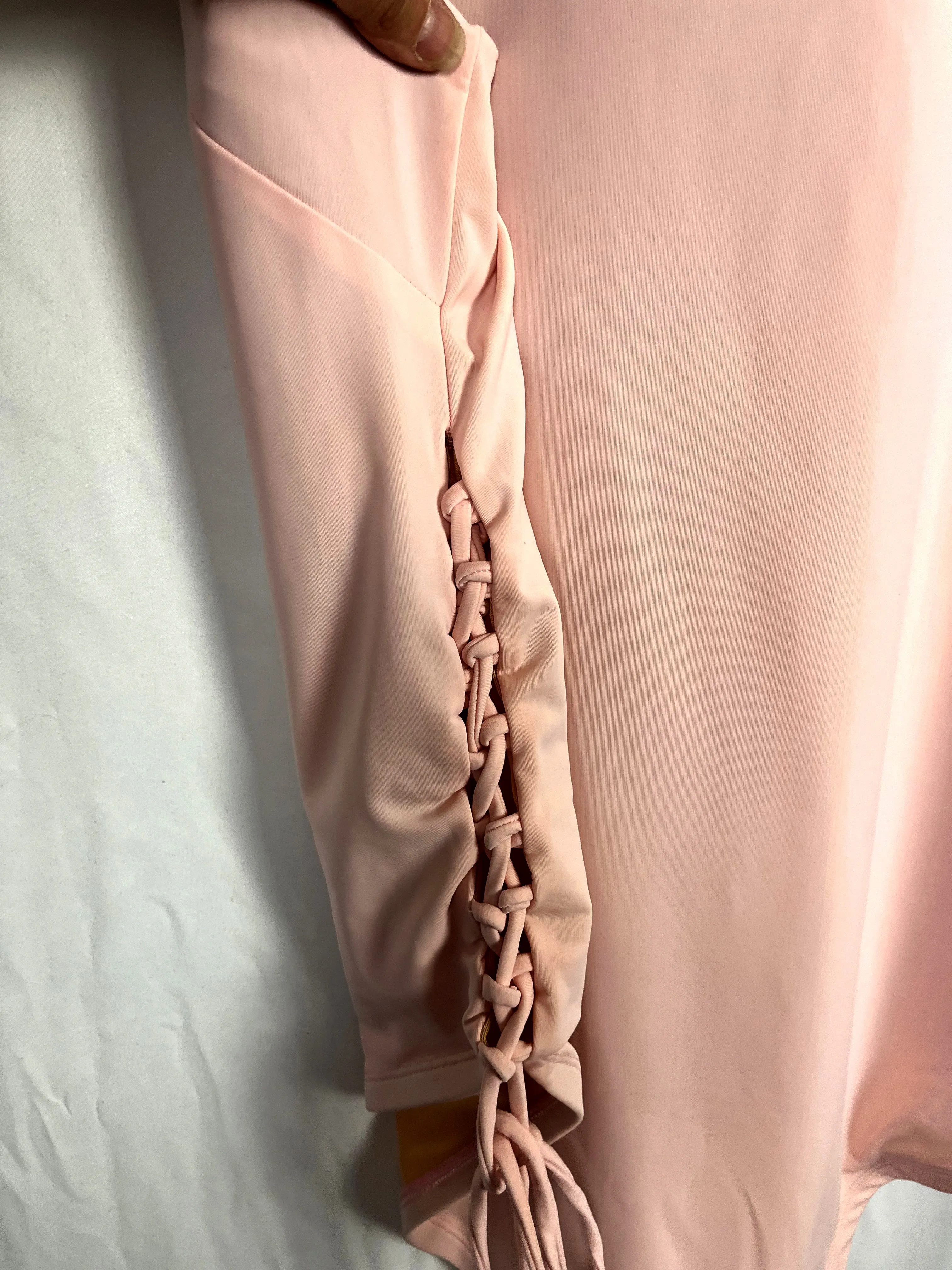 Alpine Butterfly Swim Size 24W (3X) Light Pink Swimsuit NWOT