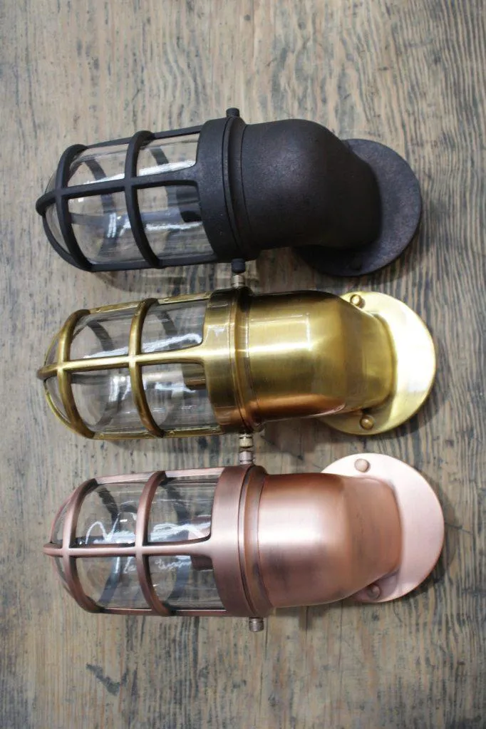 Anchorage Cage Outdoor Wall Lamp