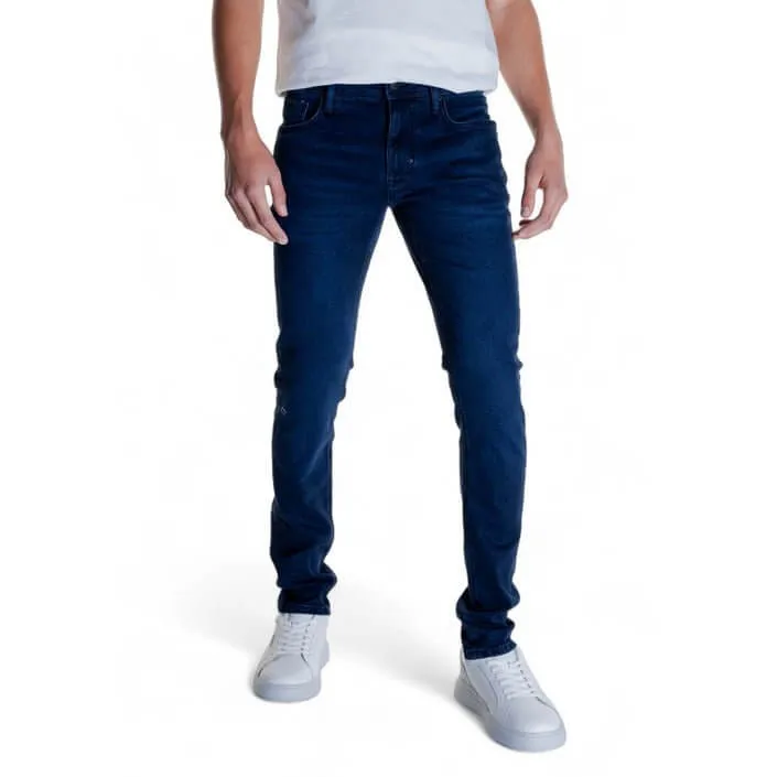 Antony Morato Miesten Sininen Slim Fit Denim-Farkut Syksy/Talvi