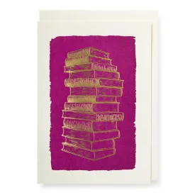 Archivist - Printed Card - Gold Books