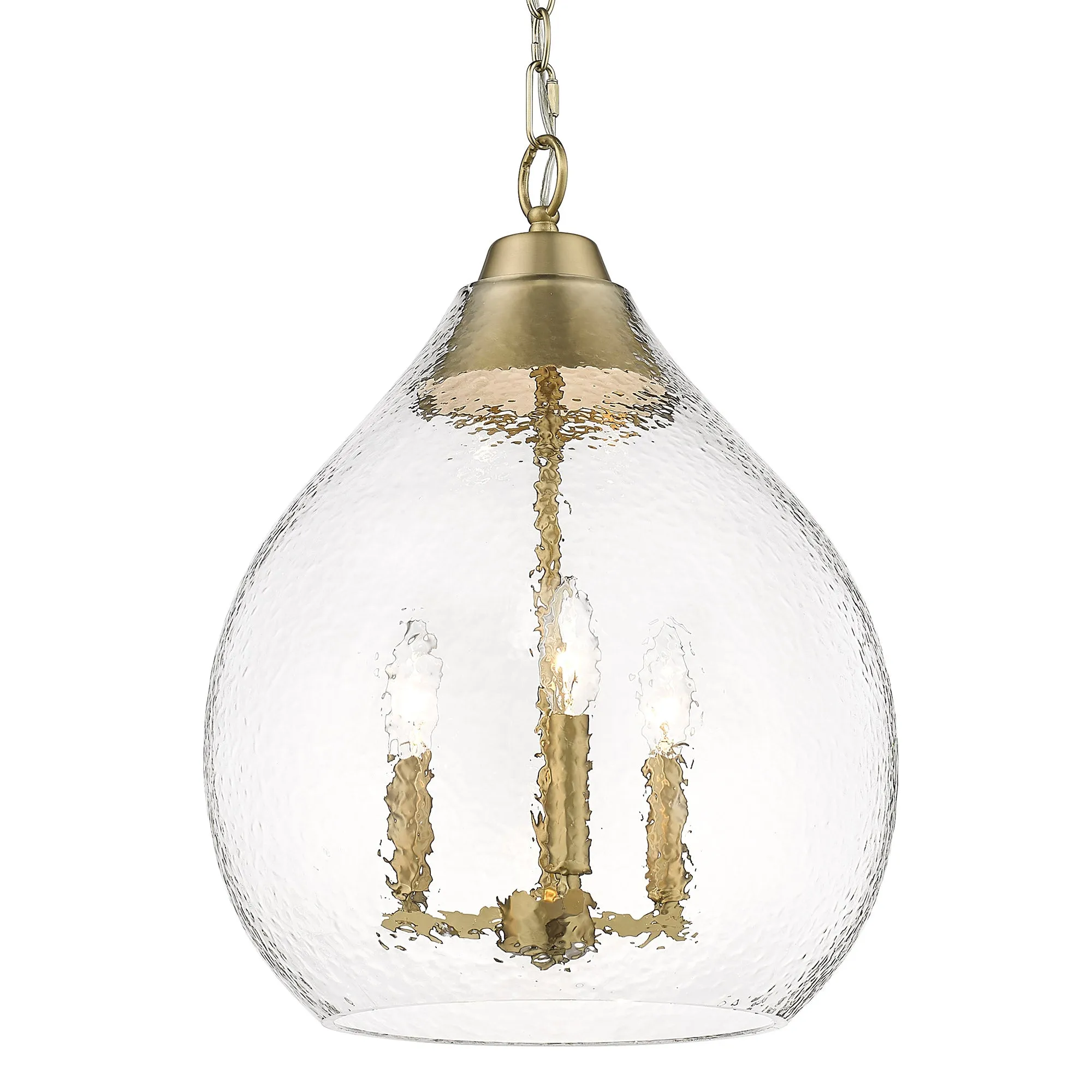 Ariella 3-Light Pendant in Brushed Champagne Bronze