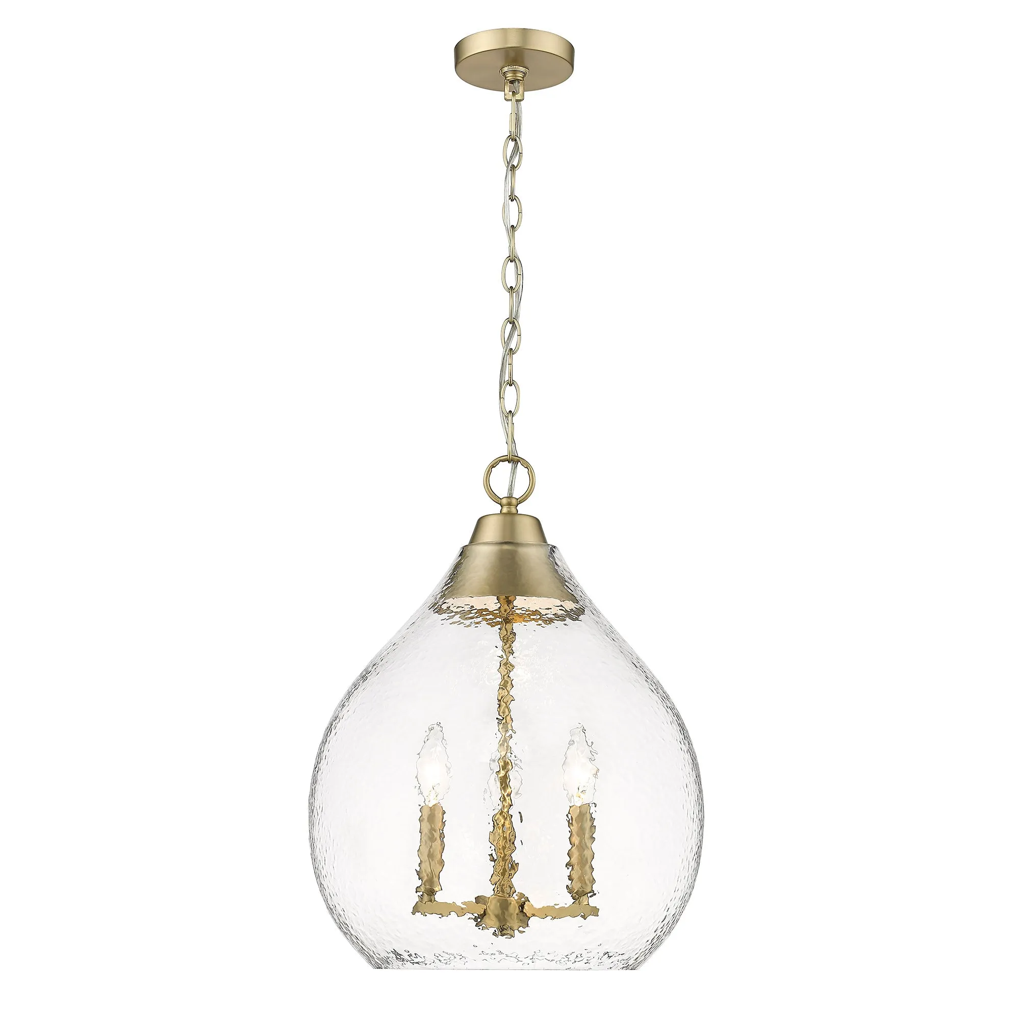 Ariella 3-Light Pendant in Brushed Champagne Bronze