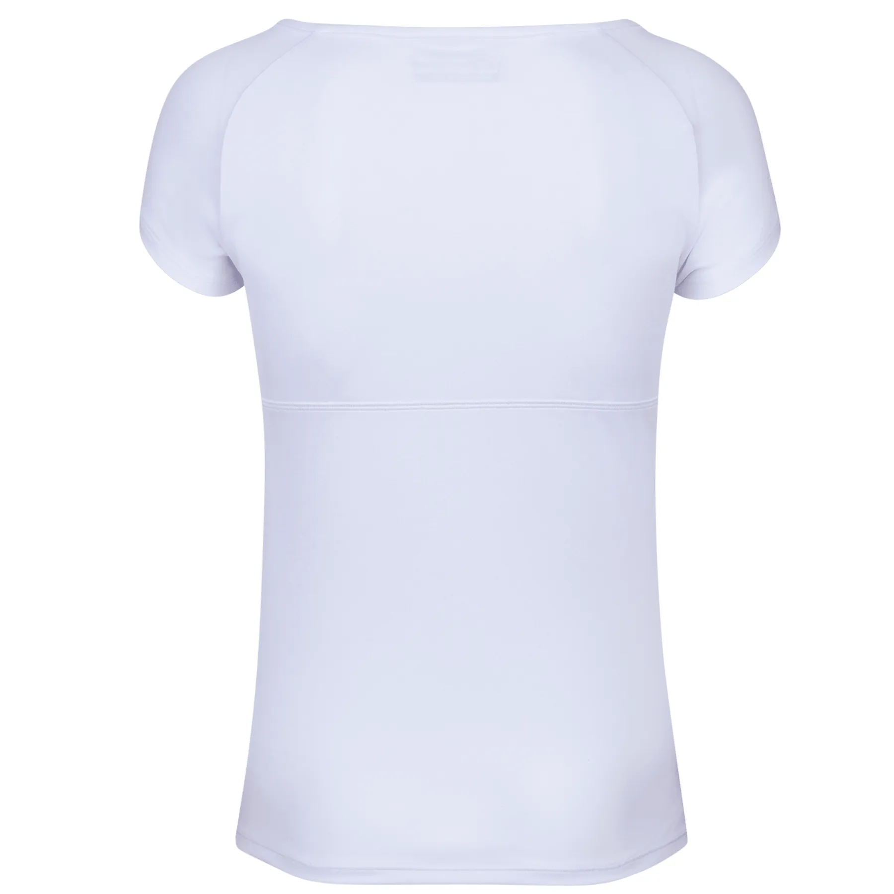 Babolat Play Cap Sleeve Girls Top - White/White