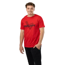BAUER CORE SHORTSLEEVE LOCKUP TEE SENIOR