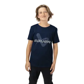 BAUER CORE SHORTSLEEVE LOCKUP TEE YOUTH