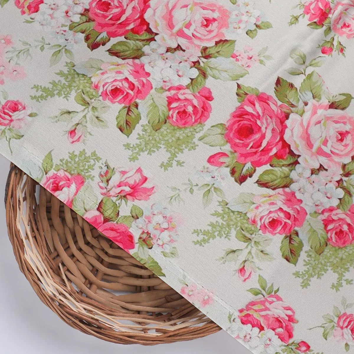Beautiful Bunch of Roses Digital Printed Fabric