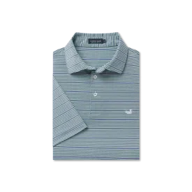 Bermuda Performance Polo - Chenier Stripe