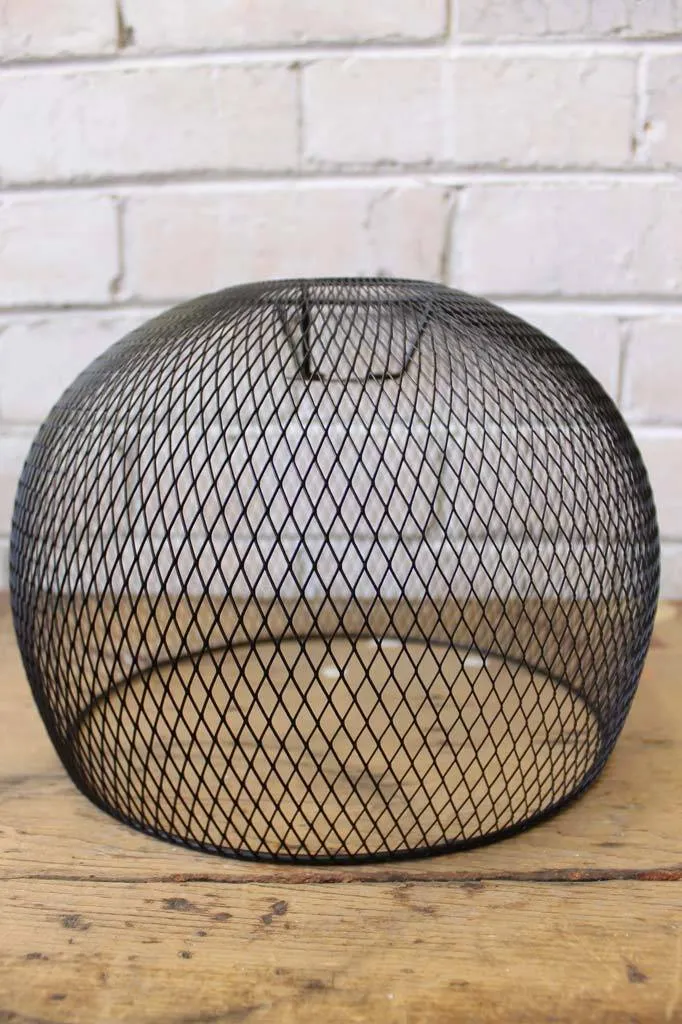 Black Basket Shade