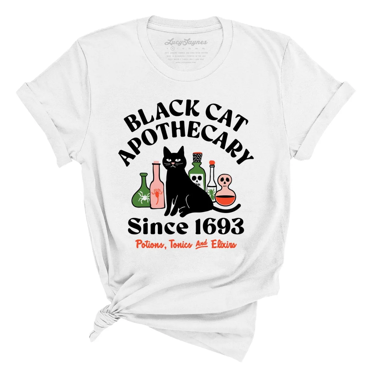 Black Cat Apothecary Tee