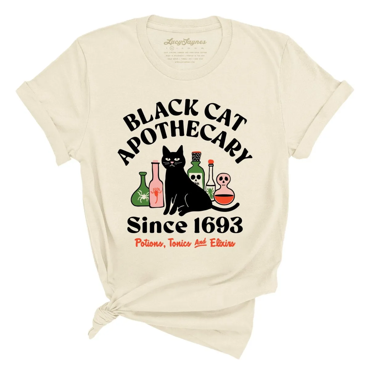 Black Cat Apothecary Tee