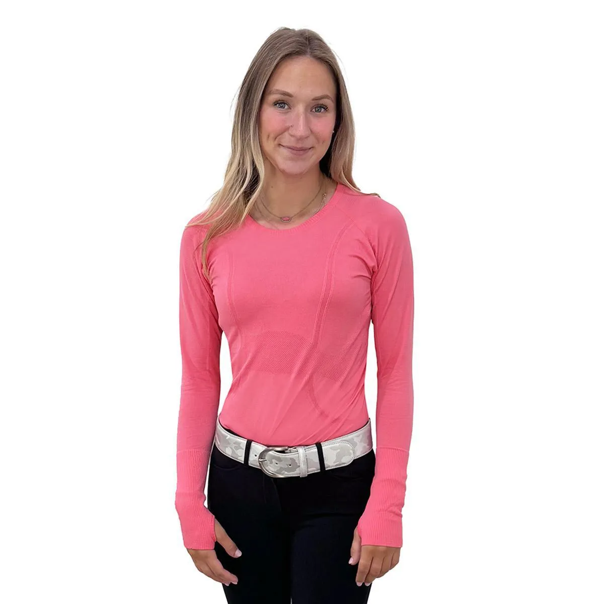 Black Stallion Designs Women's Long Sleeve Tech Top