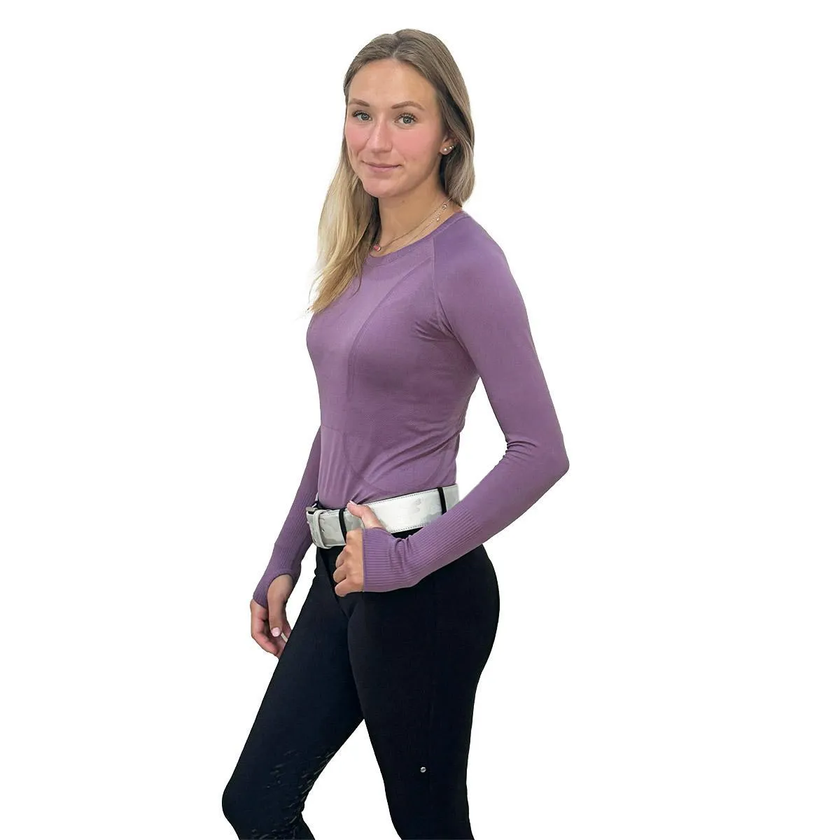 Black Stallion Designs Women's Long Sleeve Tech Top