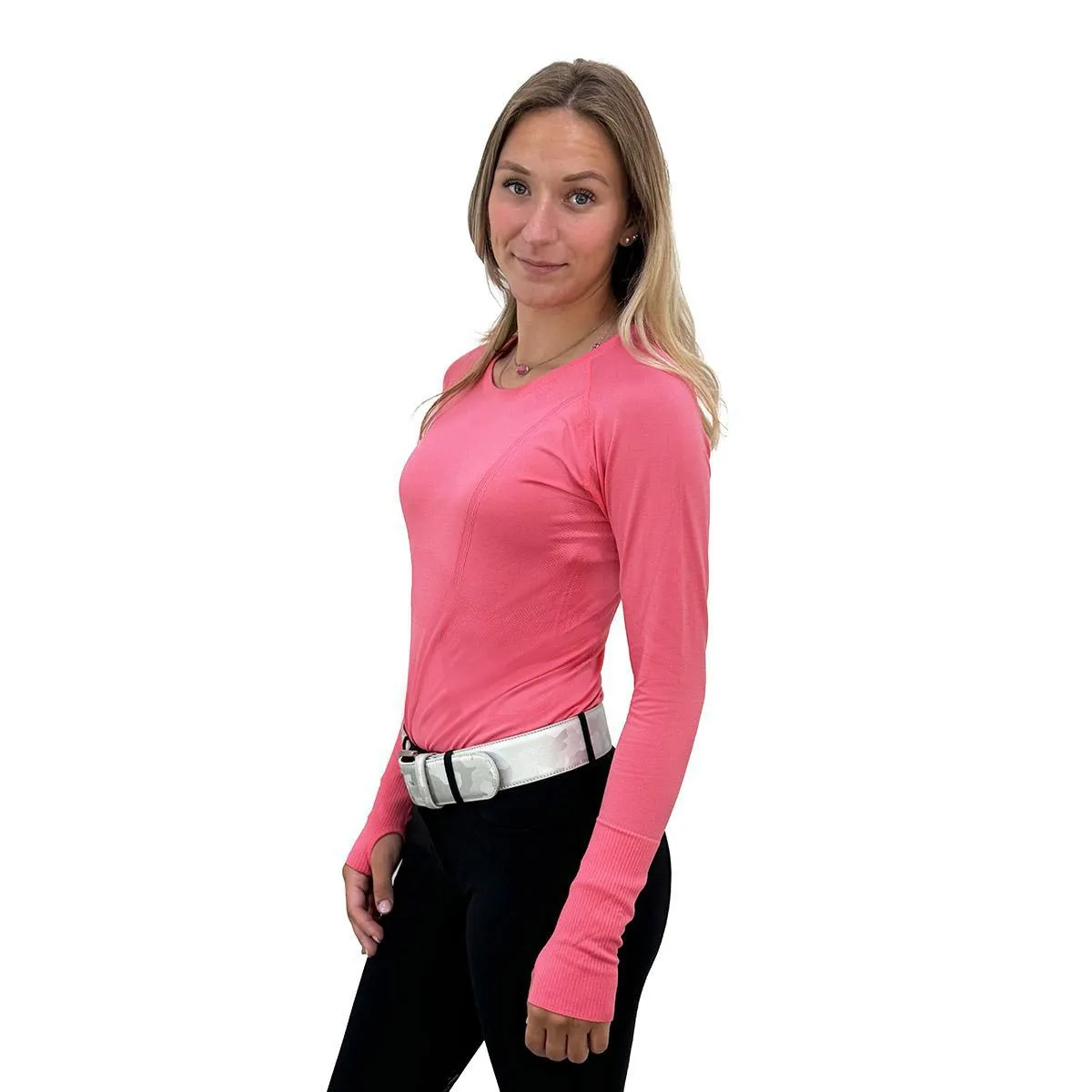 Black Stallion Designs Women's Long Sleeve Tech Top