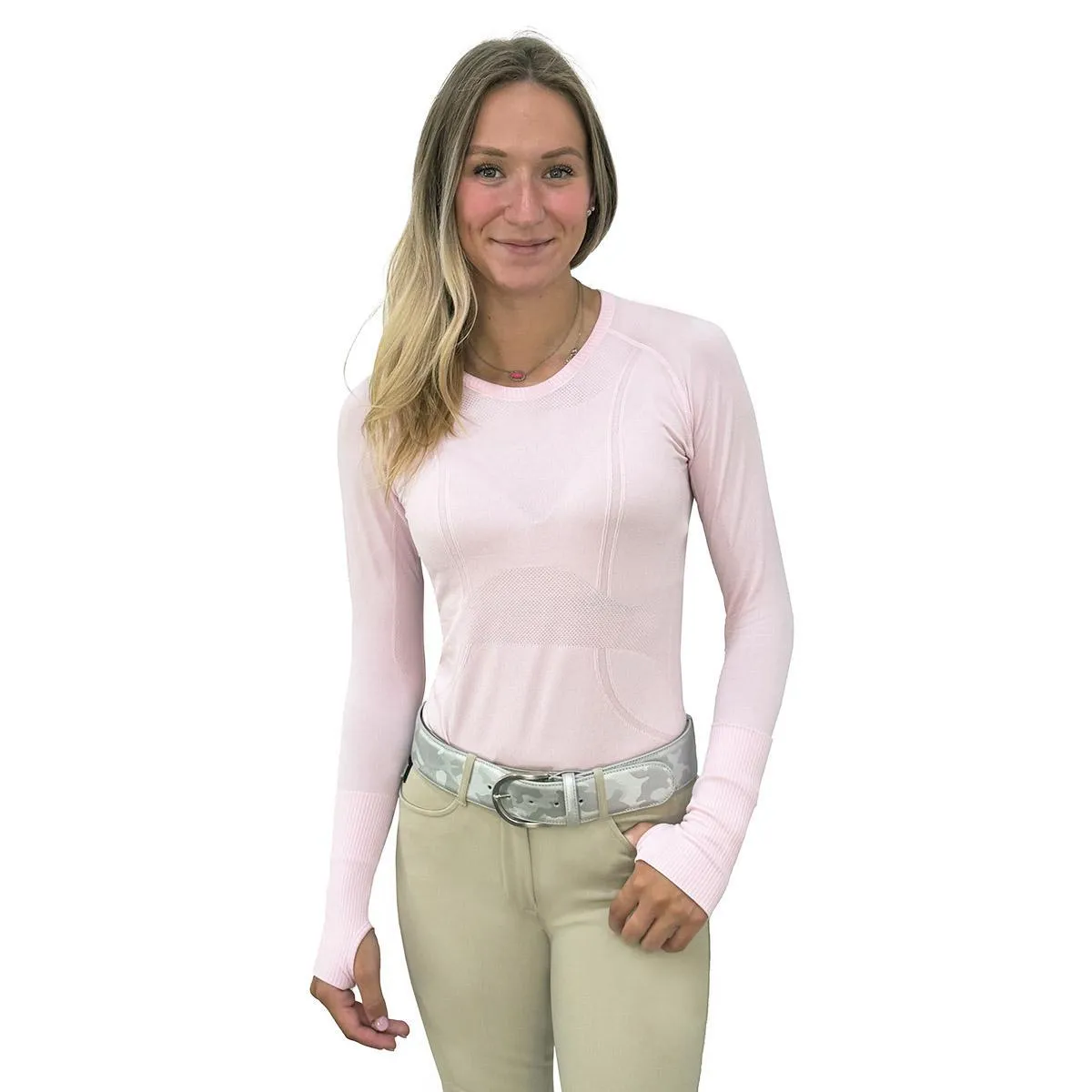 Black Stallion Designs Women's Long Sleeve Tech Top