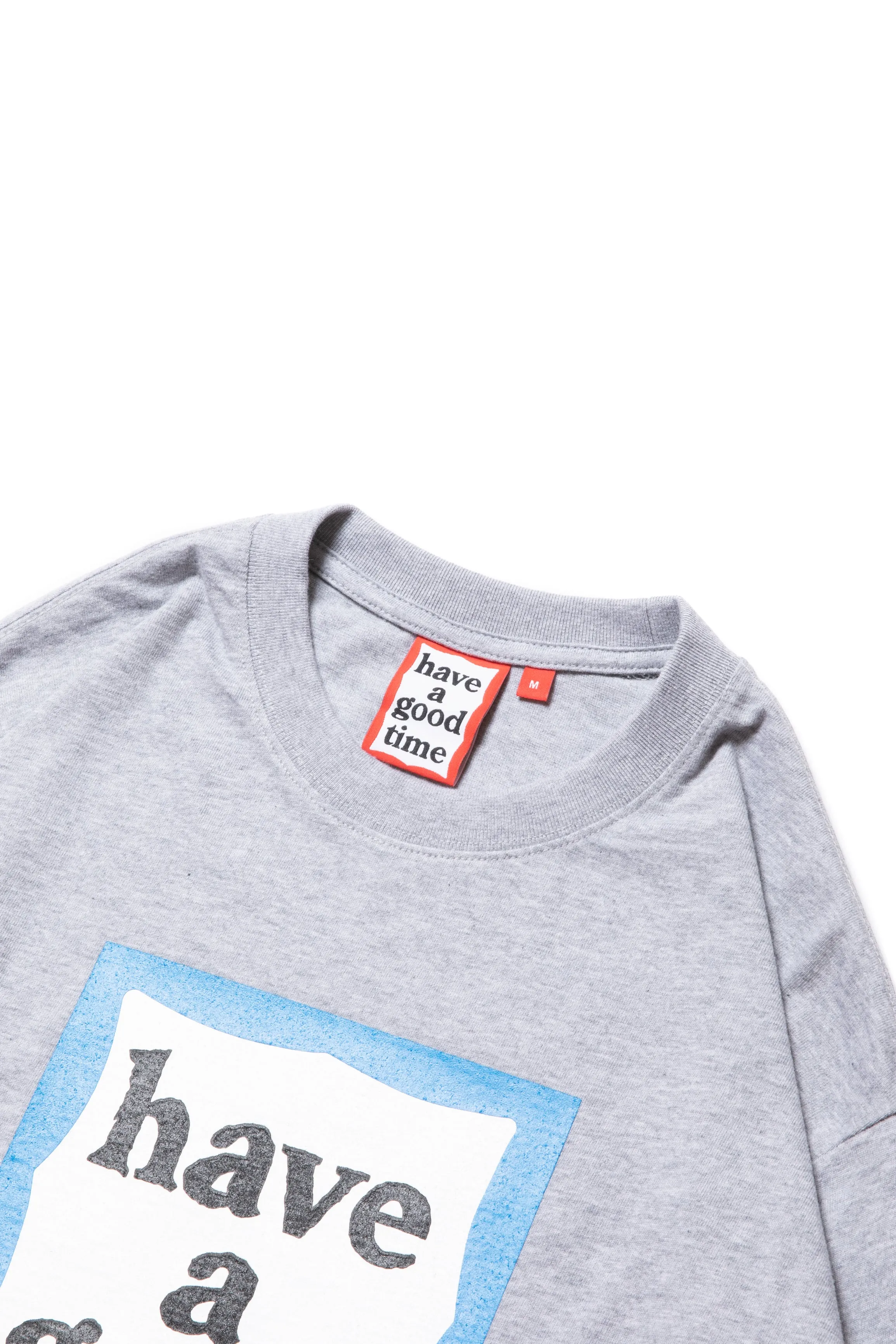 BLUE FRAME L/S TEE HEATHER GRAY