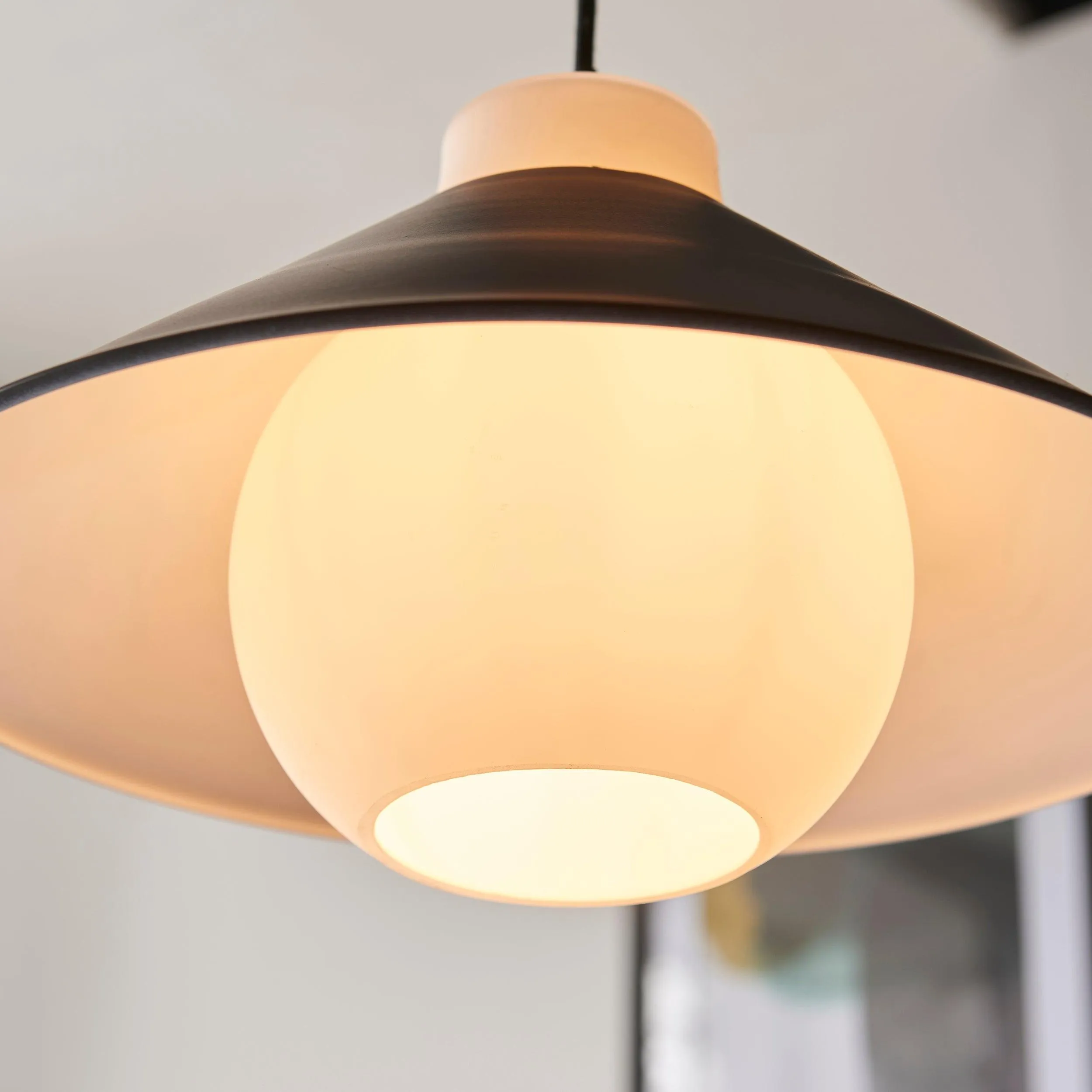 Blyth Japadi Monochrome Angled Ceiling Pendant