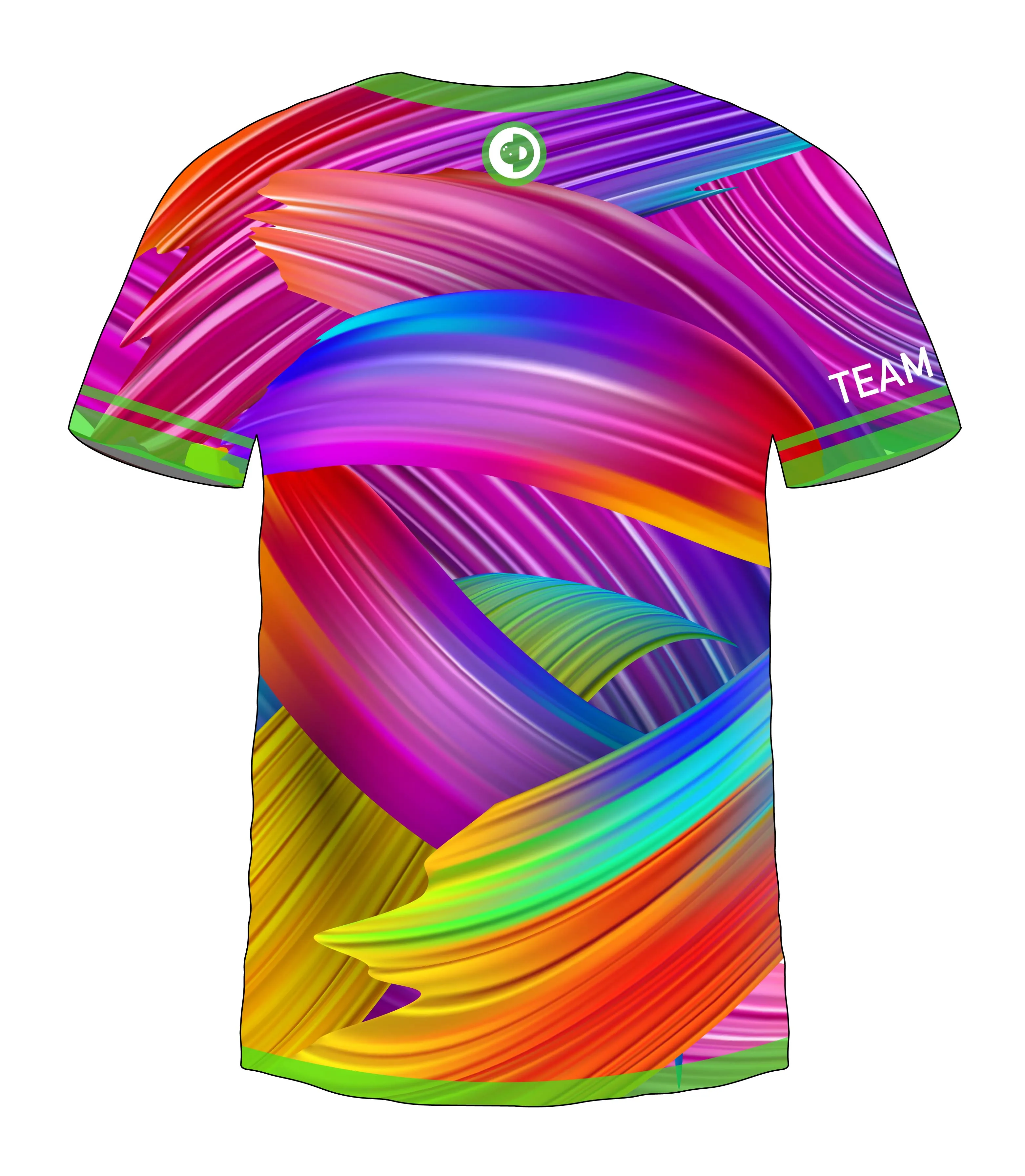 Brush Stroke Green Jersey