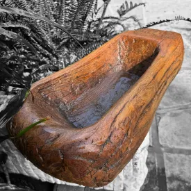 Burhan 4 : Raw wood planter