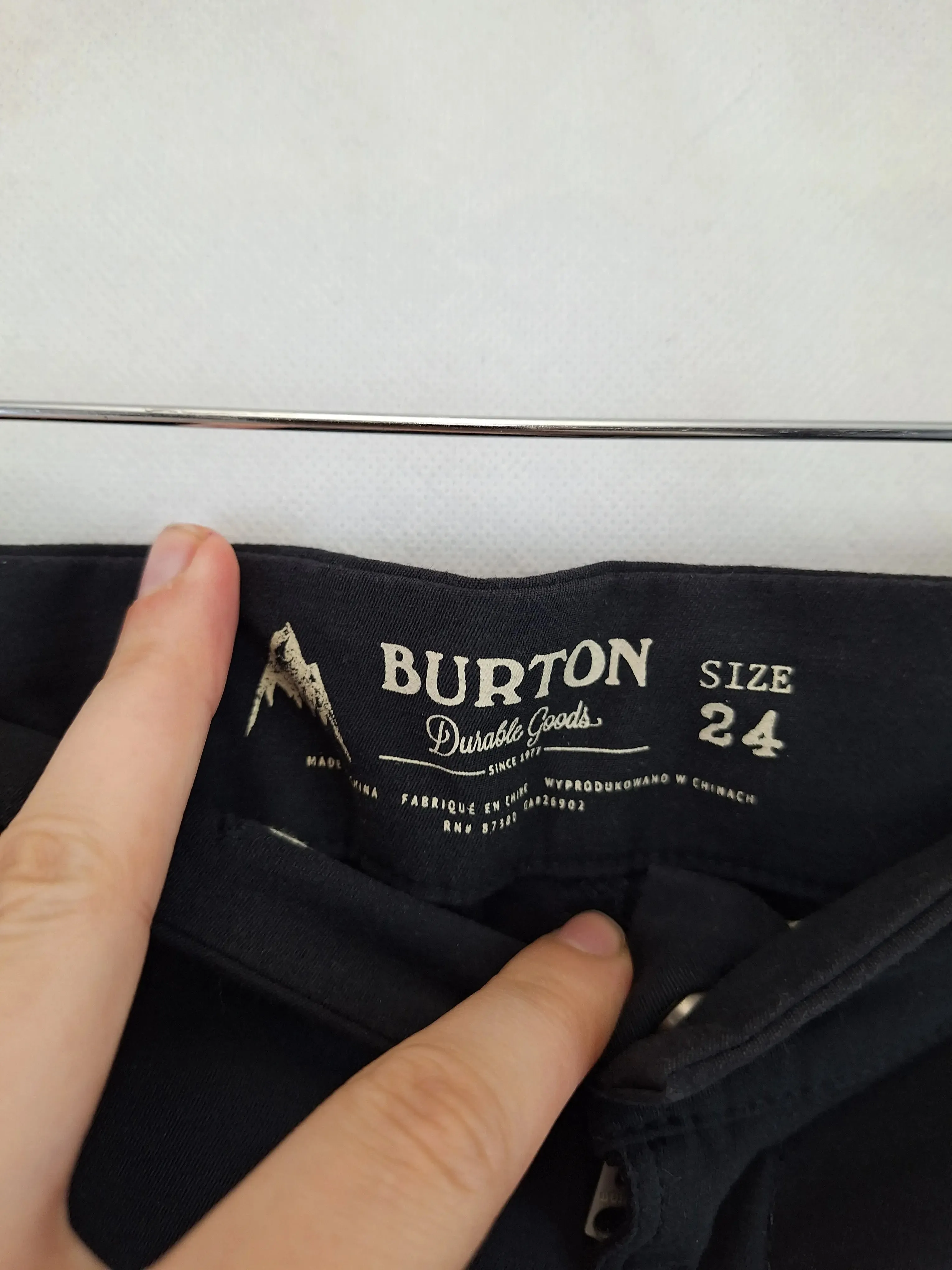Burton Short Split Side Stretch Mini Shorts Size 6