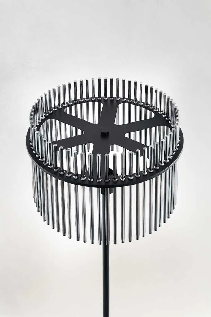Chrysler Glass Floor Lamp