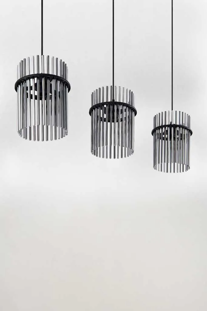 Chrysler Glass Multi Light Pendant