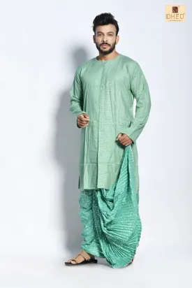 coffee'r Namti Irish - Dheu Designer Dhoti(Optional)Kurta Set