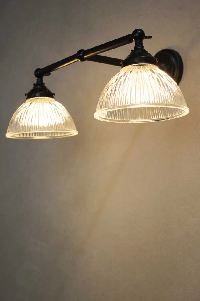 Como Double Swivel Arm Wall Light