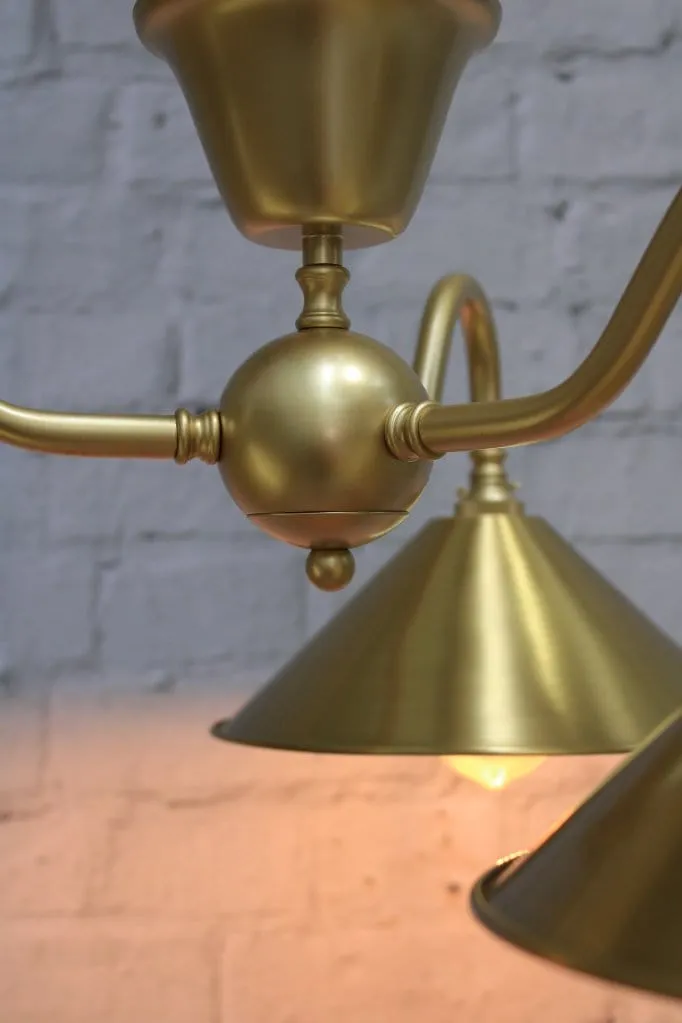 Cone Gooseneck Flush Mount Light