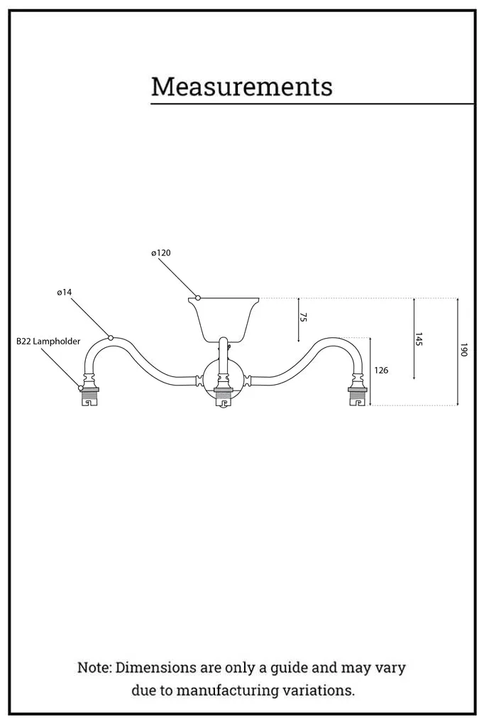 Cone Gooseneck Flush Mount Light