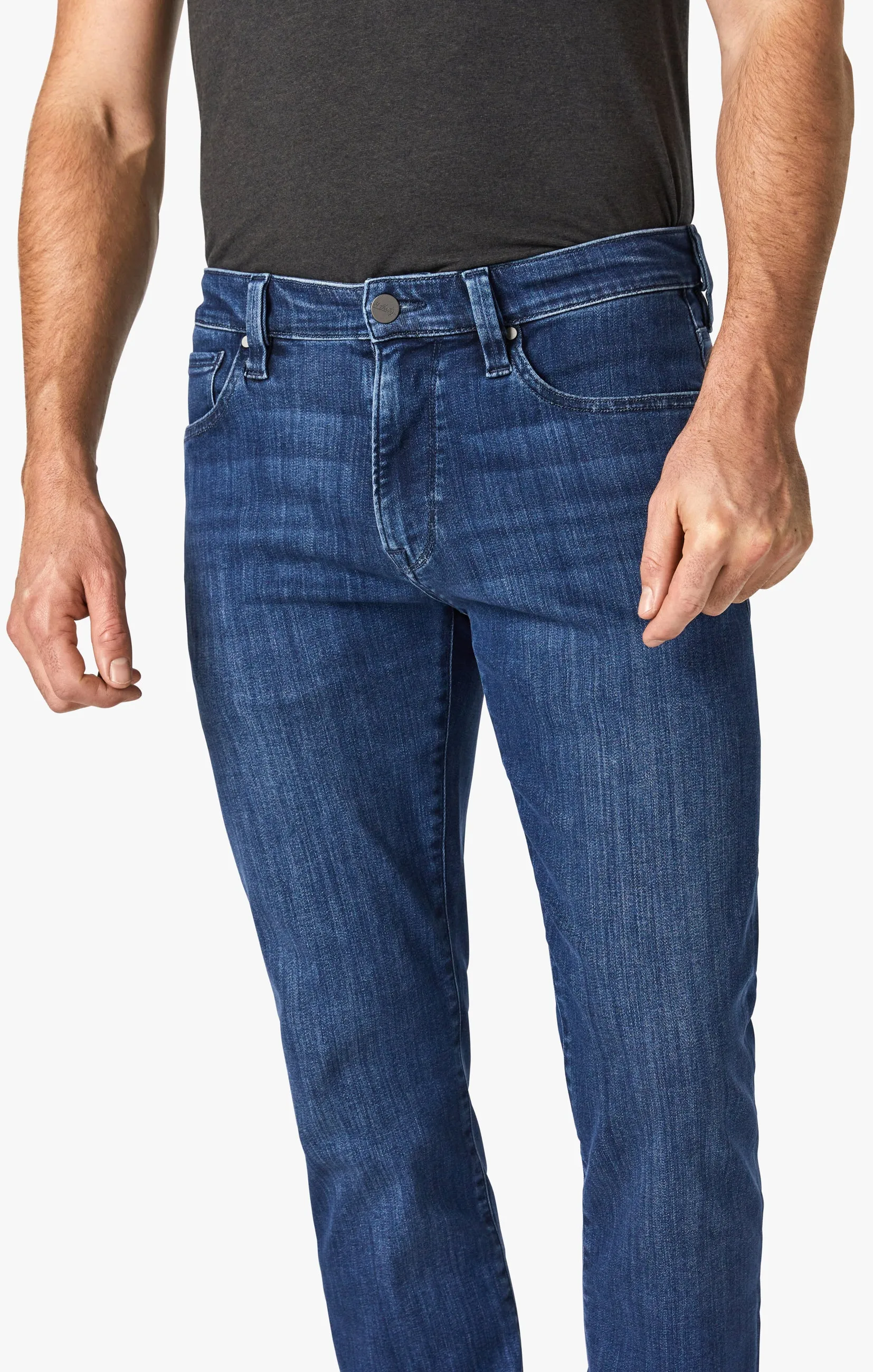 Courage Straight Leg Jeans In Mid Urban