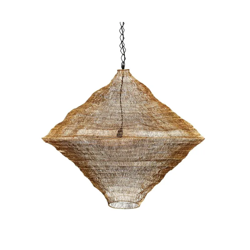 Diamond Crochet Wire Pendant Light
