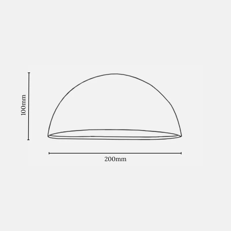 Dome Bunker Wall Light