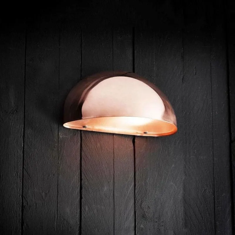 Dome Bunker Wall Light