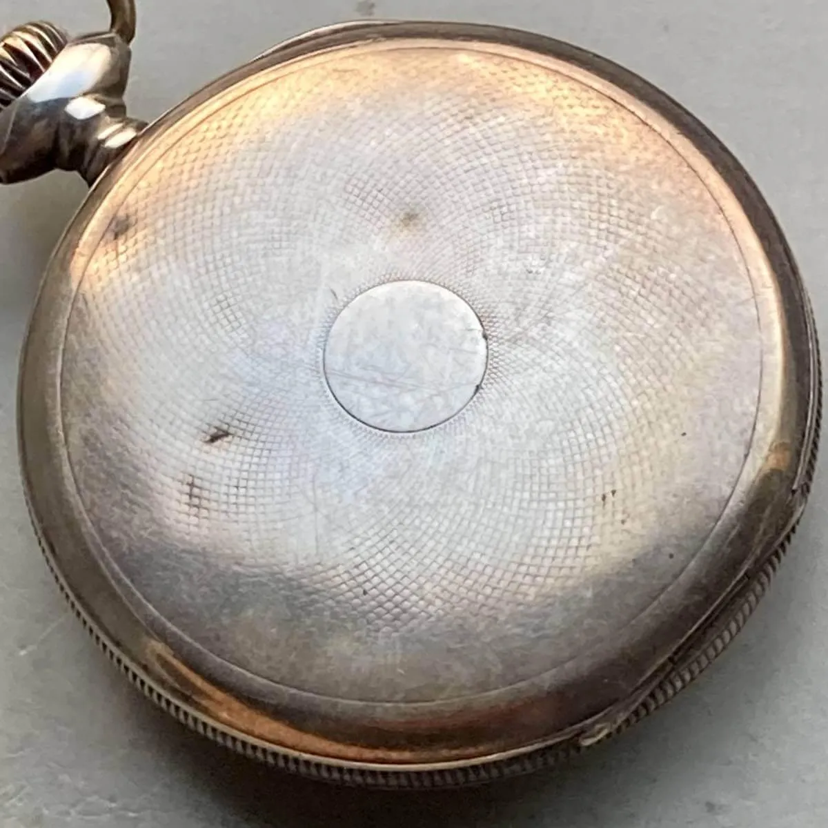Empire Pocket Watch Antique Coin Silver 43mm Vintage