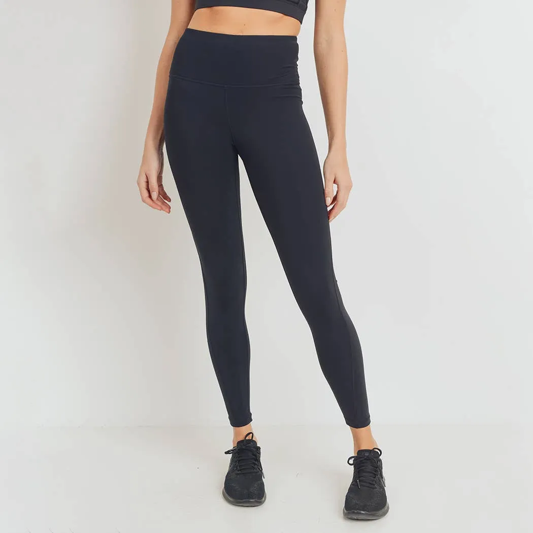 Essential Lycra-Blend Highwaist Leggings