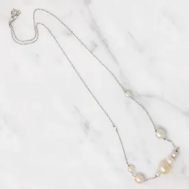 Ethereal Pearl Bubble Necklace by brunet