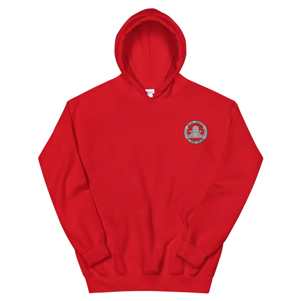 Explosive Ordnance Disposal EOD Senior Initial Success or Total Failure Unisex Hoodie