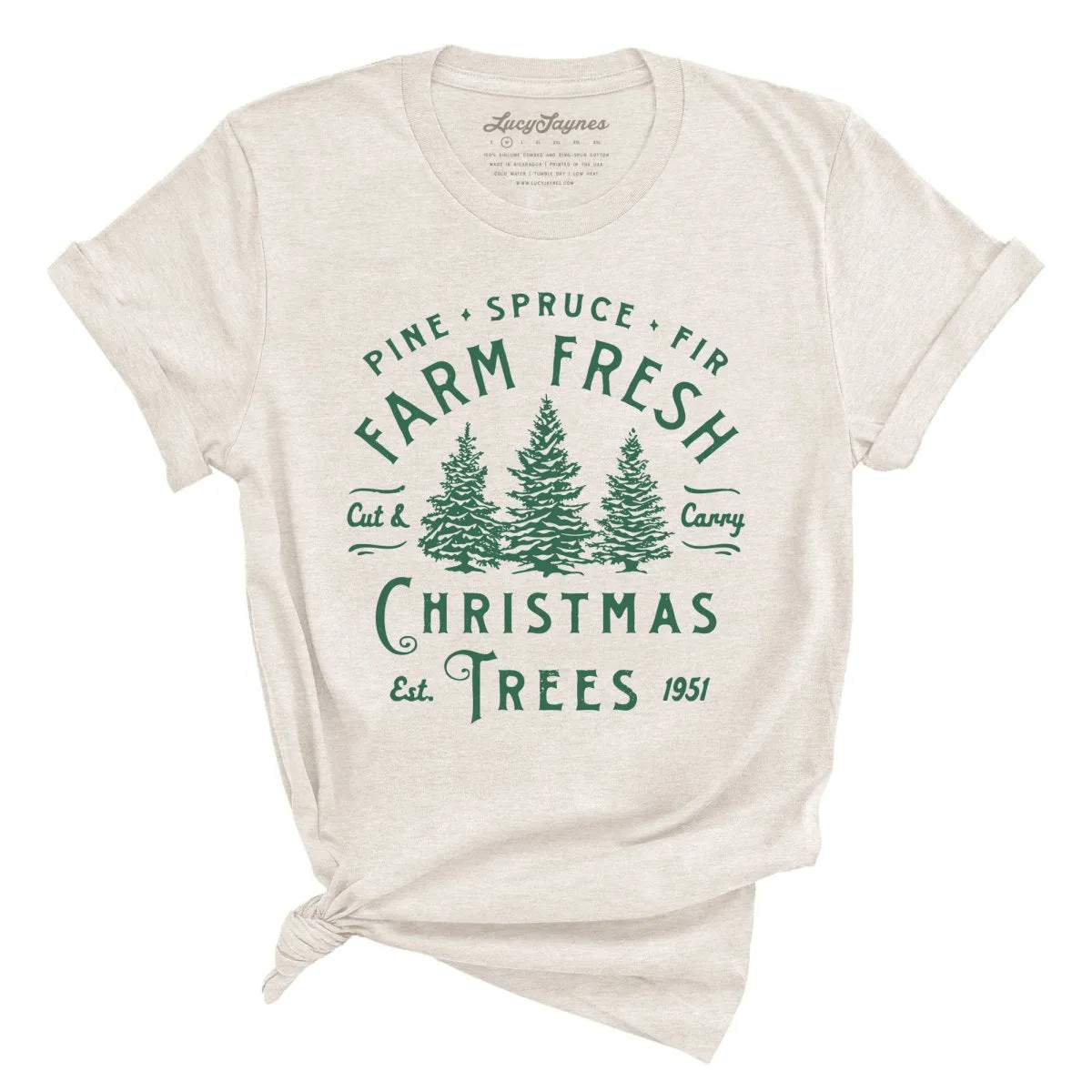 Farm Fresh Christmas Trees Tee