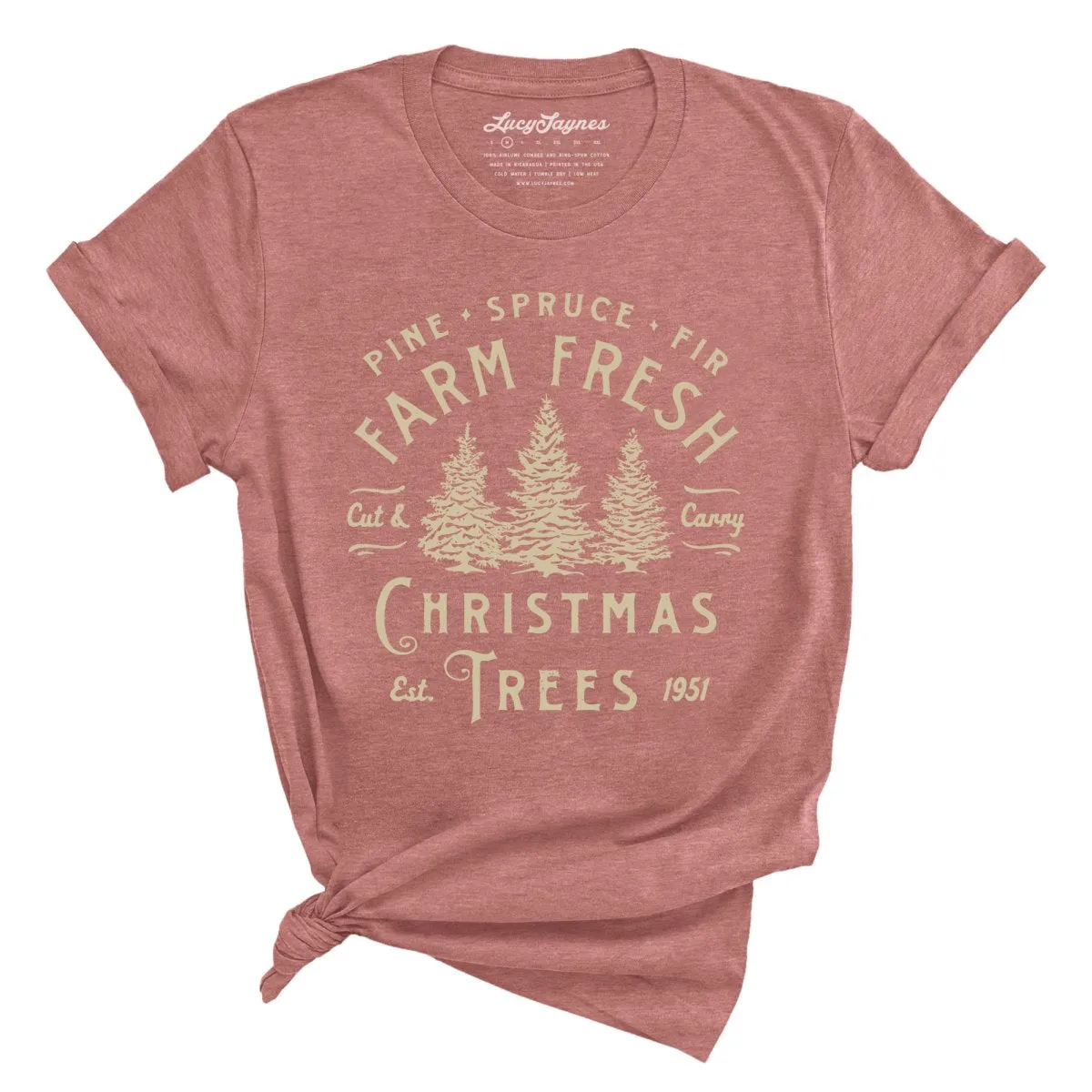 Farm Fresh Christmas Trees Tee
