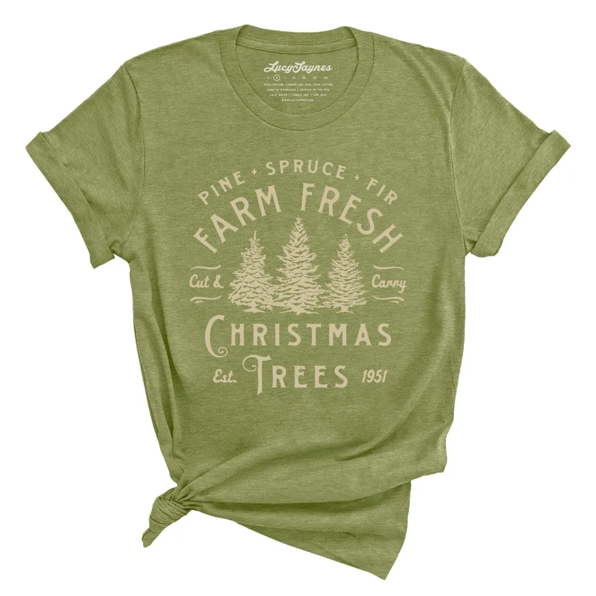 Farm Fresh Christmas Trees Tee